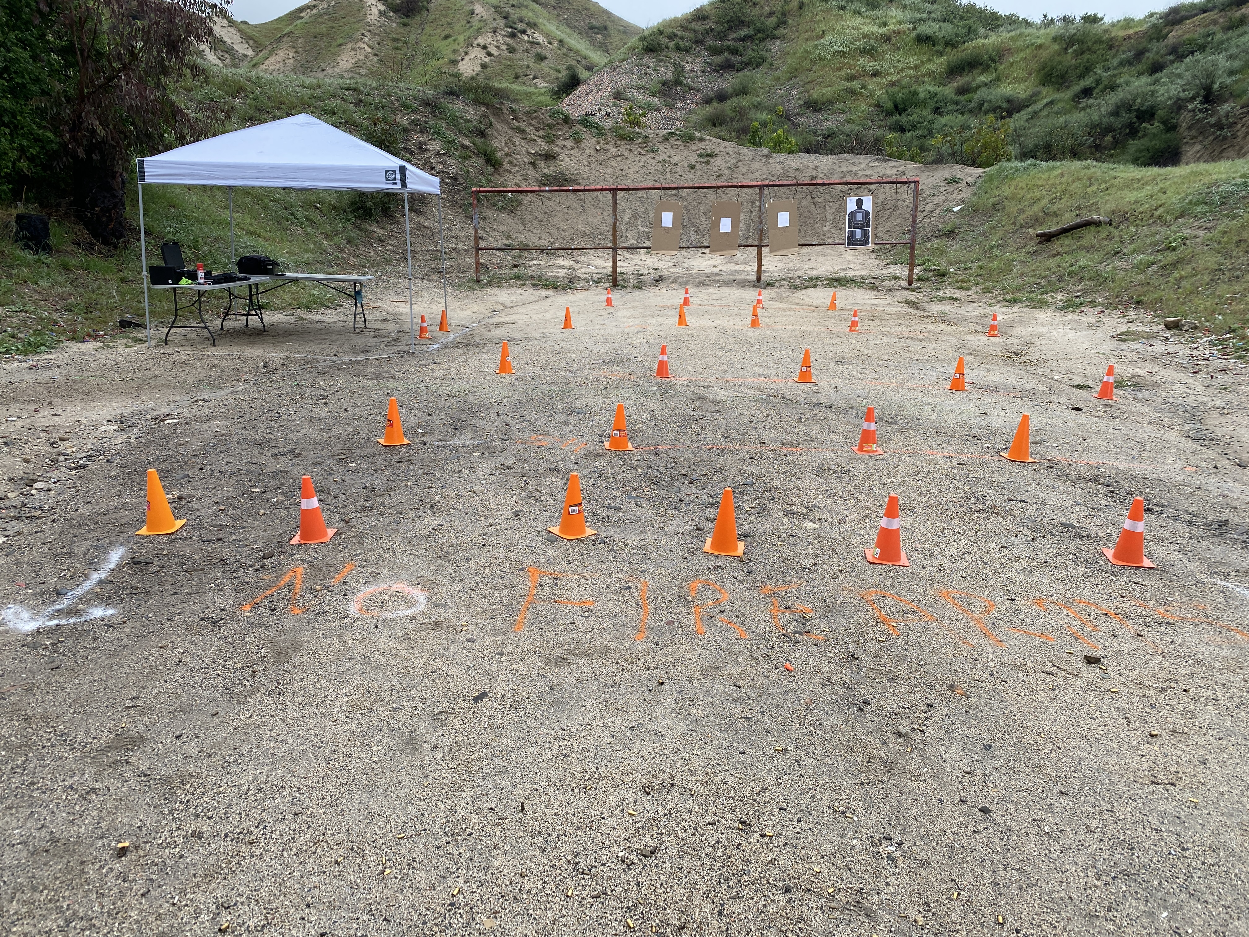 Tom George Set Up Dry Fire